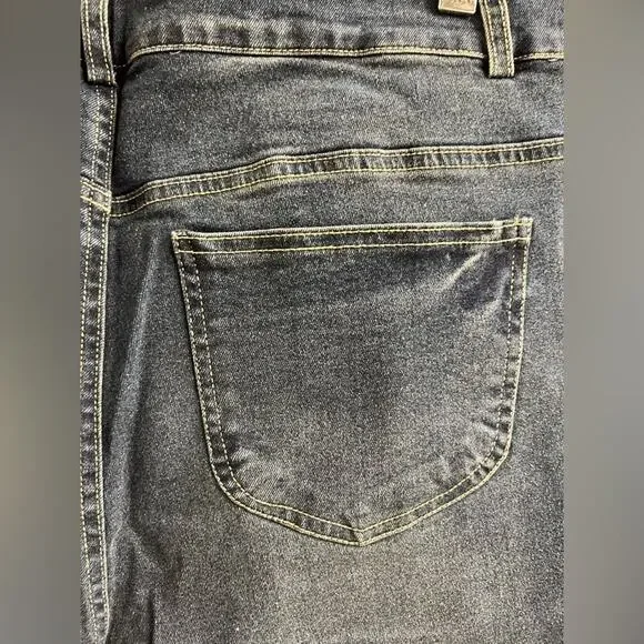 Last One! NWT High Waisted Skinny Blue Jeans Sz L - Picture 6 of 8